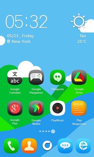 Clear Sky Theme &amp; Wallpapers截图2