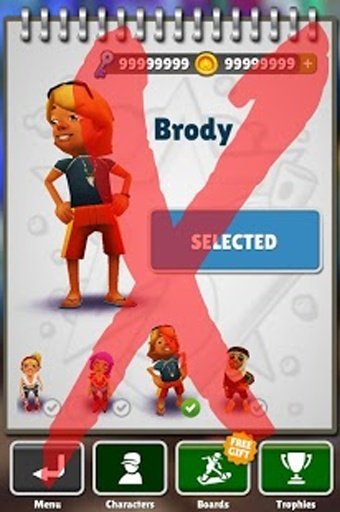 Subway Surfer X截图2