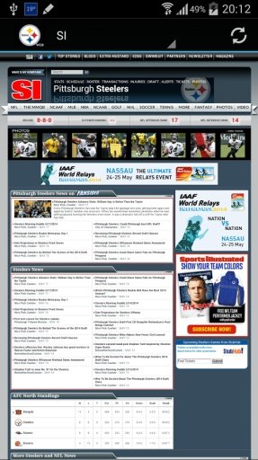 NFL PITTSBURGH STEELERS截图8