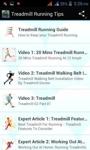 Treadmill Running Tips截图1