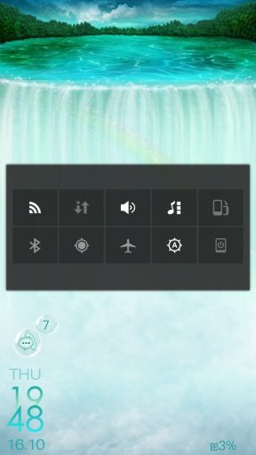 Waterfall Live Locker Theme截图4