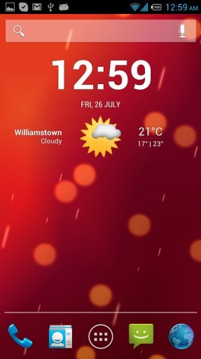 Lennox Weather Silq Theme截图4