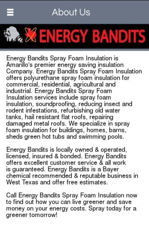 Energy Bandits Spray Foam Insu截图1