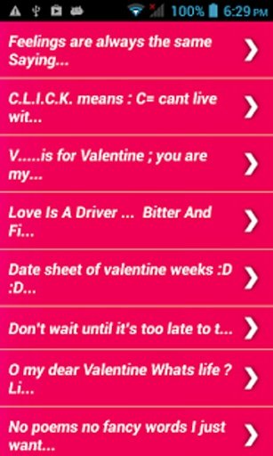 Valentines Day Messages截图1