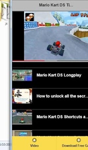 Mario Kart DS Tip Trick Cheats截图7