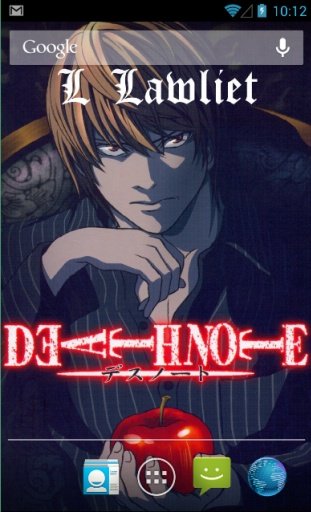 Death Note Live Wallpaper截图1