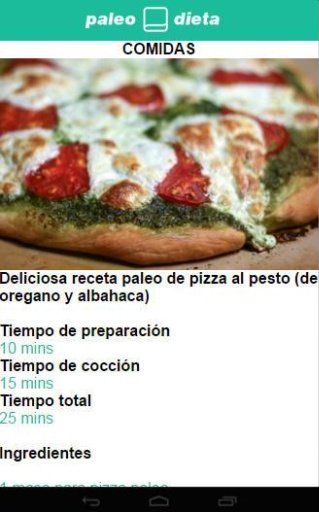 Paleo Dieta App截图2