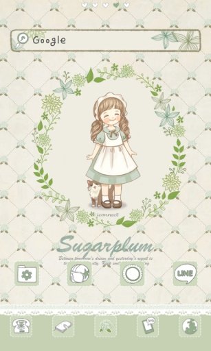 SugarPlum dodol launcher theme截图6