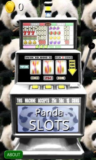 3D Panda Slots - Free截图2