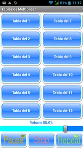 Tablas Multiplicar Reggaeton截图2