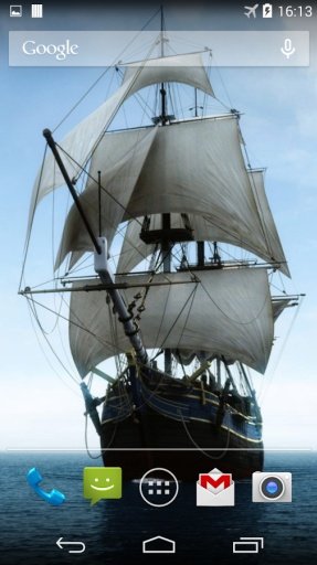 Sailing Ship Live Wallpaper截图2