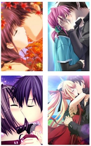 Anime Kiss Wallpaper截图2