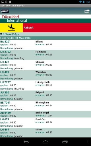 Dusseldorf Airport+FlightTrack截图2