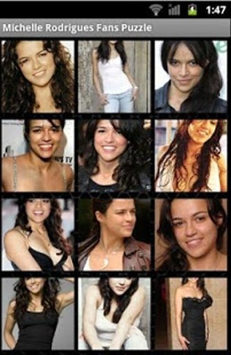 Michelle Rodriguez Fans Puzzle截图1