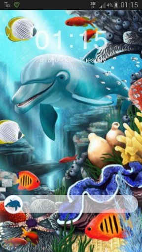 GO Locker Theme water fish截图5