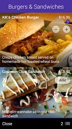 Chalk — Menus in Your Pocket截图3