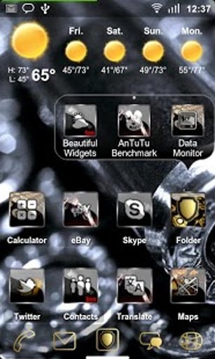 9mm ADW theme HD截图4