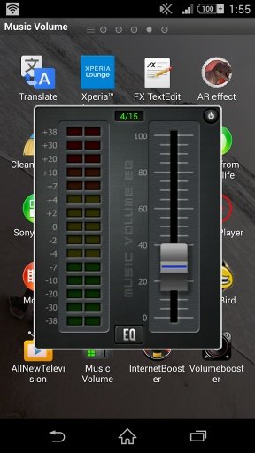 Music volume Equalizer截图2