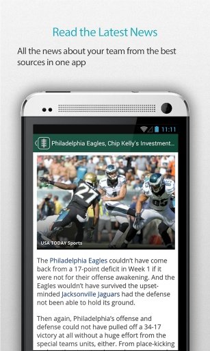 Philadelphia Football Alarm截图2