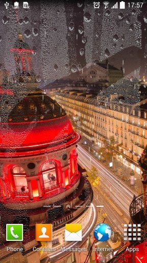 Rainy Paris Live Wallpaper截图2