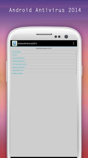 的Android杀毒软件2014截图4