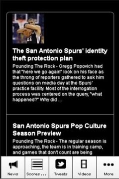 San Antonio Spurs Fan App截图