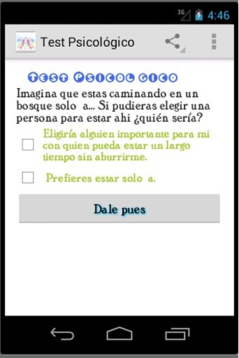 Test Psicológico截图5