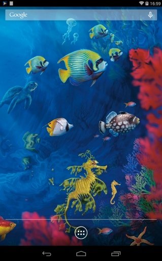 Sea Aquarium Live Wallpaper截图2