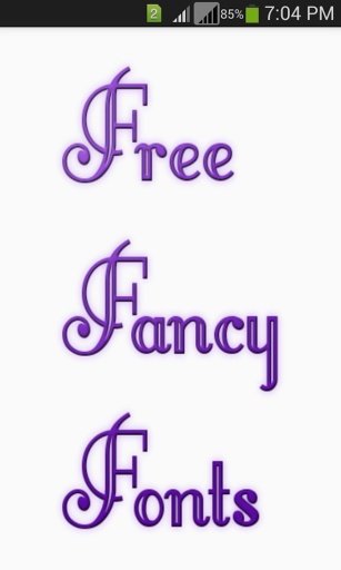 Free Fancy Fonts截图5