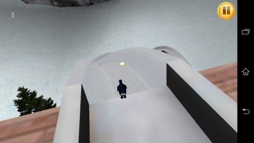 Penguin Bobsleigh 3D截图3