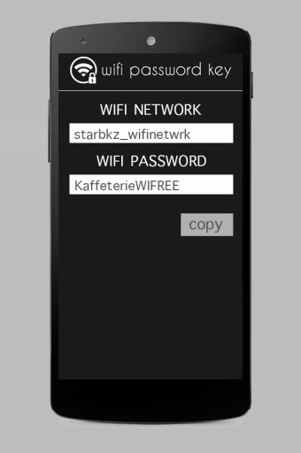 WIFI的密码KEYGEN截图1