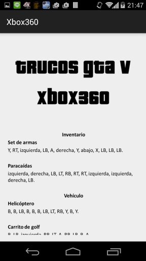 Trucos y SecretosGta 5 complet截图3