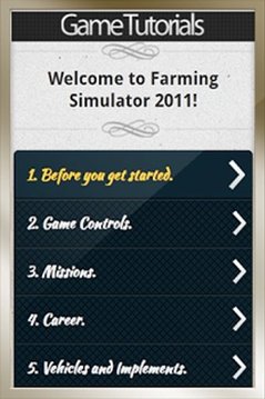 Farming Simulator 2011 Guide截图