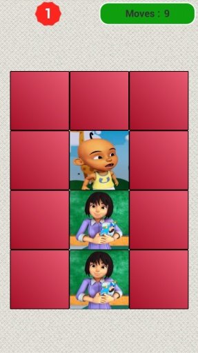 Upin &amp; Ipin Memory Game (New)截图1