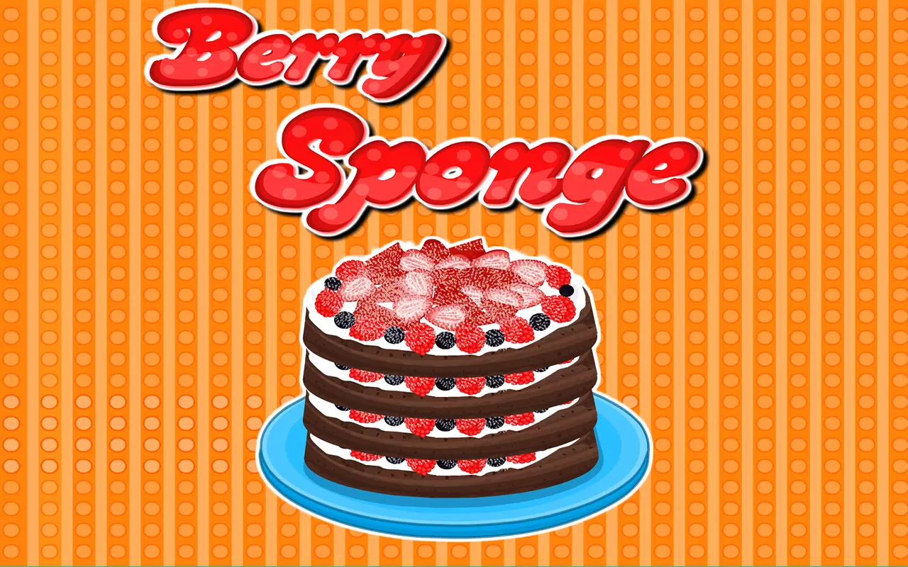 Berry Sponge Cooking Games截图5