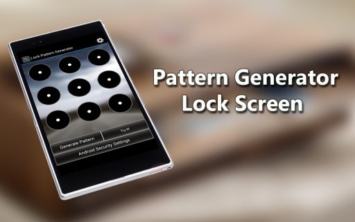 Pattern Generator Lock Screen截图3