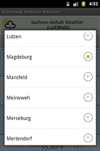 Sachsen-Anhalt Weather截图1