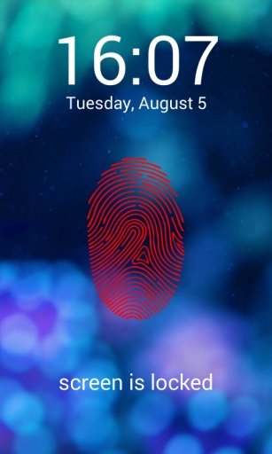 Fingerprint Lock Sceen截图3