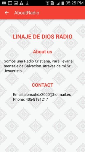 LINAJE DE DIOS RADIO截图1