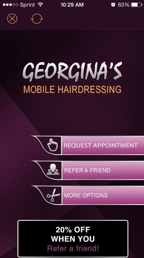 Georgina's Mobile Hairdressing截图3