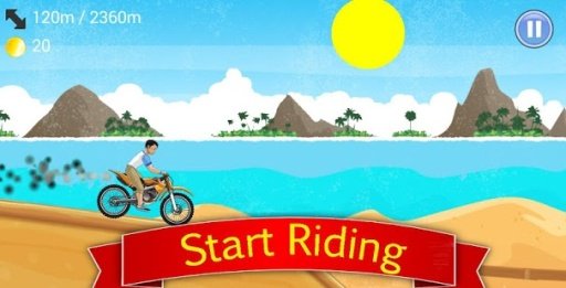 Hill Climb Motorbike Racer 3D截图2