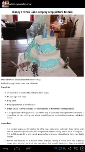 Disney Cake Tutorial App Free截图3