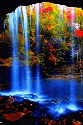 Pretty Waterfall Live Wallpape截图1