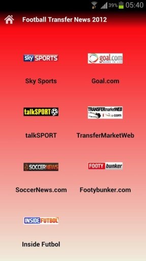 Football Transfer News 2012截图3