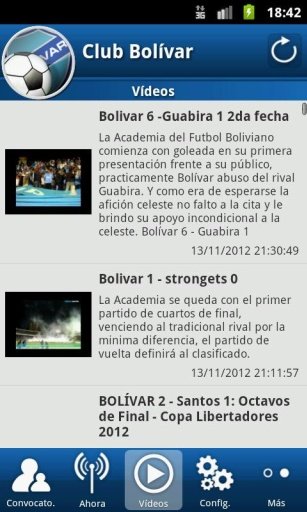 Club Bol&iacute;var For Fans截图3