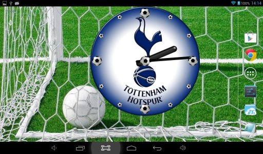 Tottenham Hotspur Clock Widget截图3