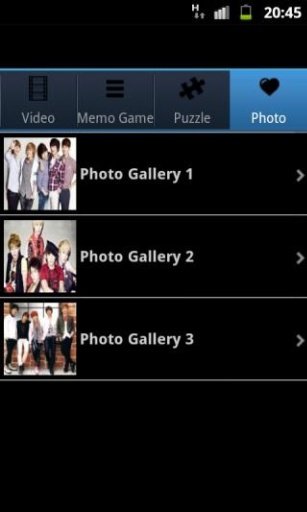 SHINee Picture &amp; Puzzle Games截图5