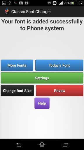 Classic Font Changer截图3