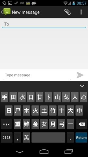 Jellybean 中文输入法截图2