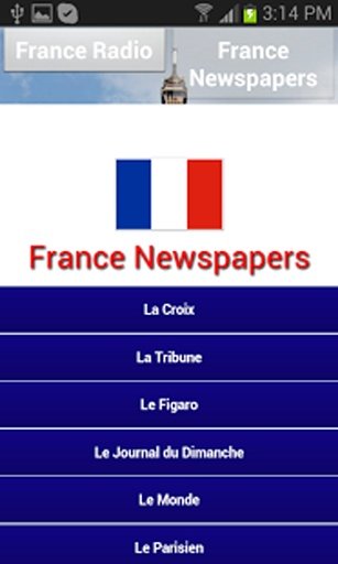 France Radio and Newspaper截图3